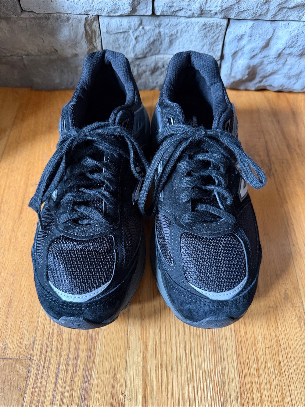 Women’s Black Athletic Sneakers - Comfortable Everyday Running Shoes